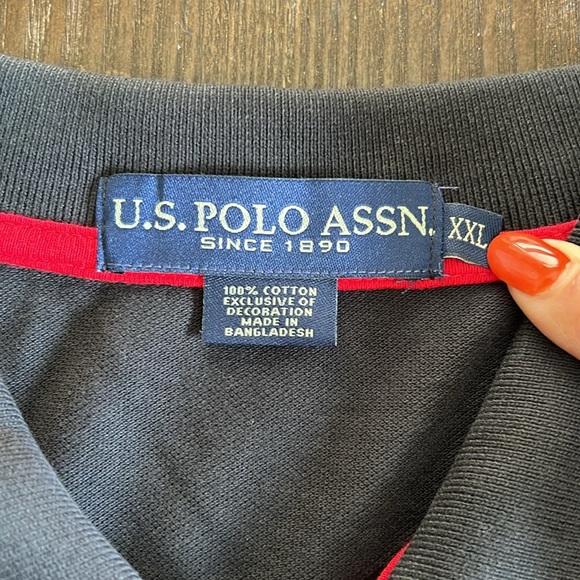 2 Mens U.S. Polo Association Polo Shirts 👕 - Picture 3 of 9